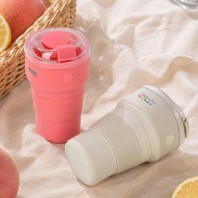 뉴에이커 접이식 사각 실리콘 텀블러 500ml