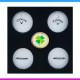 캘러웨이 워버드 디스턴스 4구 볼마커세트 (2pc) 캘러웨이 골프공 4구 캘러웨이 4구세트 워버드 골프공
