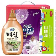 참그린 매실주방세제500용기 피죤 크린백 3종세트