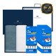 (KF94 마스크,수건세트)호텔항균 150g 2P, KF94 10장 세트