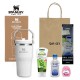 스탠리 플립스트로591ml 텀블러세트10호 오랄케어 카밀핸드크림100g 치실 가그린100ml(쇼핑백포함)