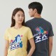 베이직 17수 라운드 티셔츠 단체 반팔티