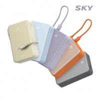 스카이 필 큐브 20000mAh PD QC 22.5W 미니 보조배터리 케이블세트 A20