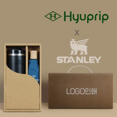협립3단마시멜로수동우산 +스탠리887ml 텀블러-세트
