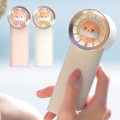 큐티 퍼피 캐릭터 휴대용 손선풍기 Z2626