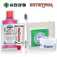 유시몰 유덴트세트 14호(치약20g+알칫솔1개+가글15ml+유한양행안티푸라민)