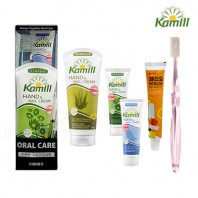 오랄핸드케어 4호 카밀핸드크림100ml+30mlx2p 크리스탈캡칫솔치약세트