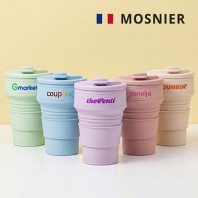 모스니에 접이식 실리콘텀블러 500ml