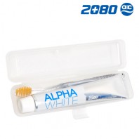 애경 2080ALPHA 치약칫솔 세트 4호(휴대용세트/여행용세트)