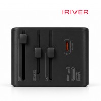 아이리버 PPS PD 70W 5포트 고속충전 여행용 멀티어댑터 ITA-70G