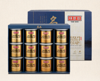 대천김 곱창캔김 12캔 세트