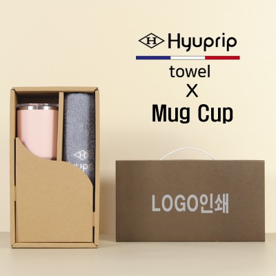 협립호텔코마170타월+로하스머그컵1P-세트