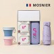 모스니에 5단암막6K우산 실리콘컵2p세트+싸바리케이스