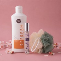 애경 바디워시 바디미스트 샤워볼 3종세트