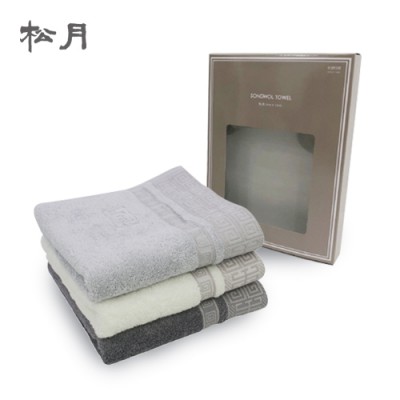 [송월] 송월 격자Face Towel 2매입세트