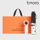 BOR 044 테스지 3단 미니 우양산 선풍기세트 (하트브리즈+쿨샷선풍기)