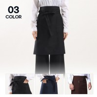 기본 무릎 허리앞치마 남녀공용 주방 단체 유니폼