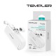 템플러 2IN1 2A 5000mAh 도킹배터리 C타입+C케이블 U-MBAT-5000