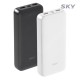스카이 필 S20PD 20W 20000mAh 멀티포트 PD C타입 고속 충전 보조배터리