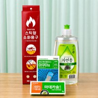 주방용 소화용구 주방세제 마데카솔 아쿠아밴드 4종세트