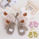 아동용 말랑 곰돌이 양털 벙어리장갑