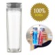 투명 바톤 텀블러 (하이캡) 350ml