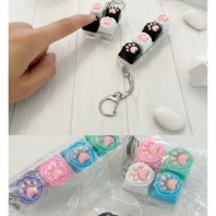 키캡 키링 키보드 고양이 발바닥