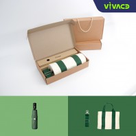 비바체 센트로  3단 우양산 X  코튼라이트 에코백
