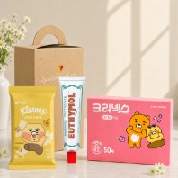 브생건93호 3종세트(유시몰 치약40g+카카오물티슈+카카오휴대용티슈)