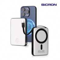 시크론 맥세이프 고속 PD 유무선 보조배터리 10,000mAh MSQ-710 MAX 35W