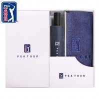 PGA 3단 완전자동 암막 세이프티 우양산+150g면사타올세트