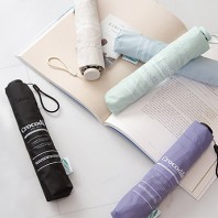 크로커다일 3단 레터링 카본 우산 5color