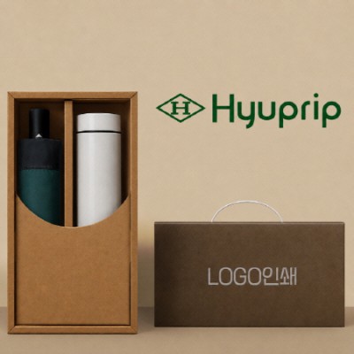 협립3단55 암막 모던 완전자동 우양산 +스마트온도계 텀블러-세트