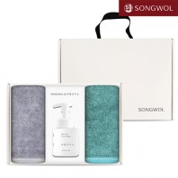송월 핸드워시 기프트세트 07-1 (솔리드 뱀부무지 200g 2P + 생활공작소250ml 1P)