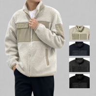 남성 여성 본딩웜 뽀글이 후리스 자켓 (S-4XL)