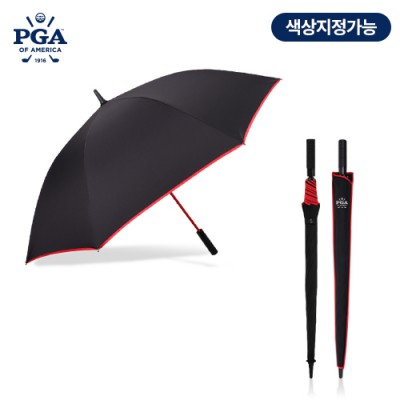 PGA 210T고밀도원단 칼라섬유살대 장우산(0190222)