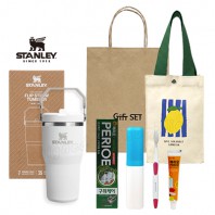스탠리 플립스트로591ml 텀블러세트5호 페리오100g 파우치 뉴따봉LG칫솔치약(쇼핑백포함)