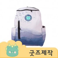 ZA4251 [커스텀굿즈] 풀오버인쇄 컴포터블 가방굿즈 백팩 가방 (박스제작가능)