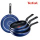 테팔 팬&냄비 PTFE 미드나잇 블루 4종세트 (프라이팬 20cm + 24cm + 26cm + 볶음팬 28cm)
