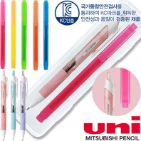 uni제트스트림150파스텔(0.5)+스타사각형광펜세트