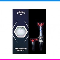 캘러웨이 헥스바이트 소프트 3구 자석티세트 (3pc) 캘러웨이 3구 캘러웨이 골프공 3구