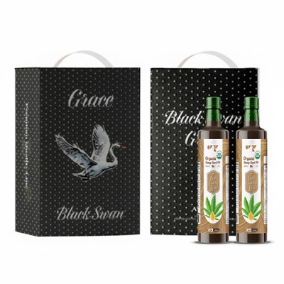 DO 아보아칸 블랙스완 (유대마종) 유기농 대마종자유 250ml 2p 선물세트