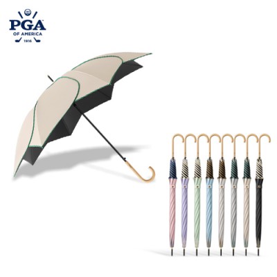 PGA 57*8K 페브릭꽃잎곡자 장우산 케이스별도구매(0215676)