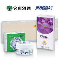 안티푸라민케어세트19호(유한양행+크리넥스 아로마행키 미용티슈)