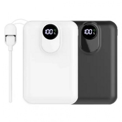 20,000mAh PD 20W 고속 맥세이프 미니 보조배터리 + C+8 양방향 스트랩 충전 케이블 EM-91
