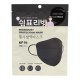 쉼표리빙 KF94 마스크1P 블랙
