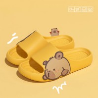 제이엘 로고인쇄 카피바 키즈 여성 사이즈 EVA 슬리퍼