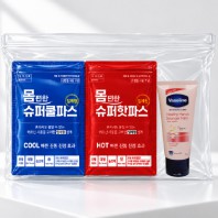 몸편한 건강돌봄세트 8호 (쿨앤핫 듀오일체형파스+바세린 핸드크림)