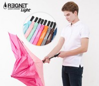 [REGNET] 레그넷 라이트. 친환경 거꾸로 우산. 가벼운 장우산(수동)