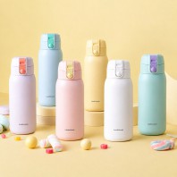 락앤락 스쿨핏 코튼캔디 원터치텀블러 370ml 6color